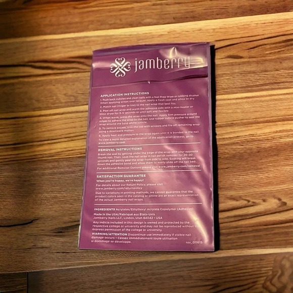 Jamberry Nail Wraps - Sweet Splash NWT - Picture 2 of 2